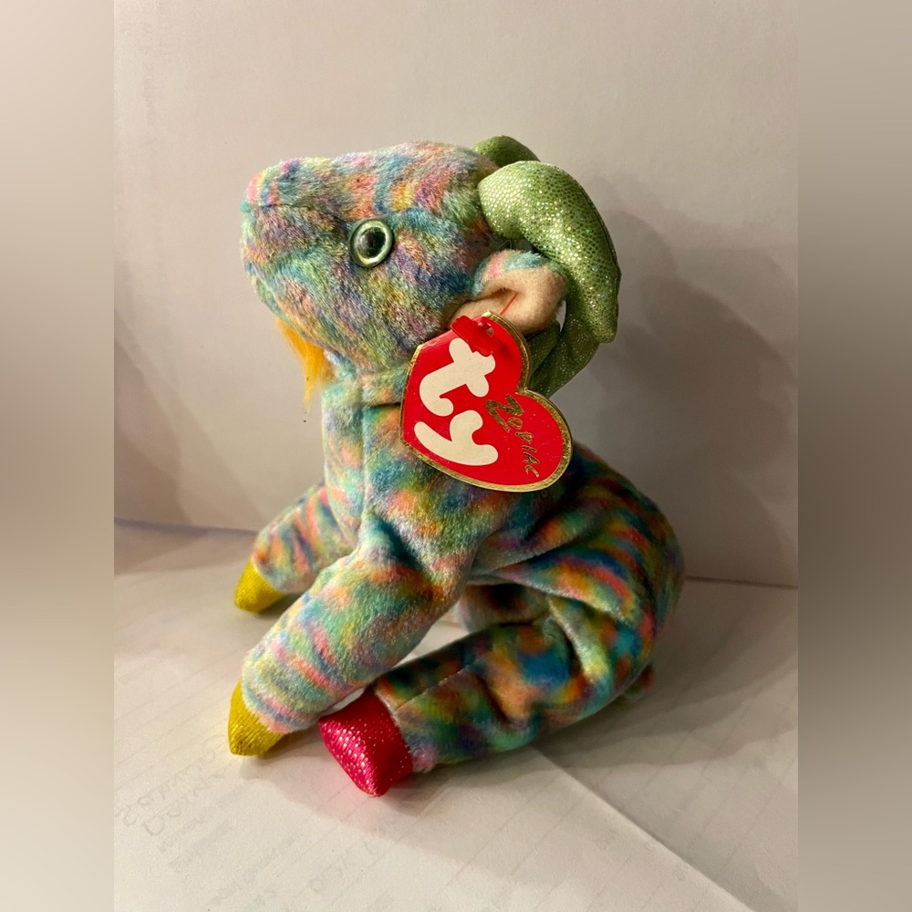 TY Beanie Baby millennium zodiac GOAT w stamp and errors